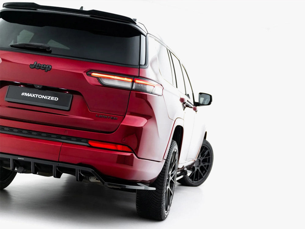 Maxton Design Rear Splitter (Vertical Bars) Jeep Grand Cherokee L Mk5