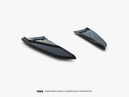 Maxton Design Rear Side Splitters V.1 Tesla Model S Mk1