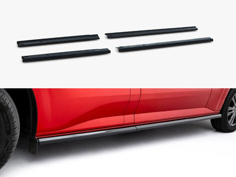 Maxton Design Side Skirts Diffusers Ford Transit Custom L2 / Tourneo Custom L2 Mk2