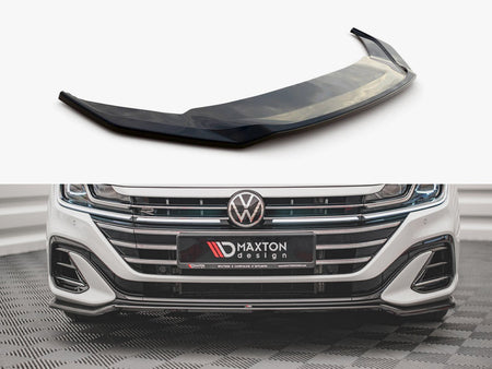 Maxton Design Front Splitter V.3 Volkswagen Arteon R-Line Sedan / Shooting Brake Mk1 Facelift