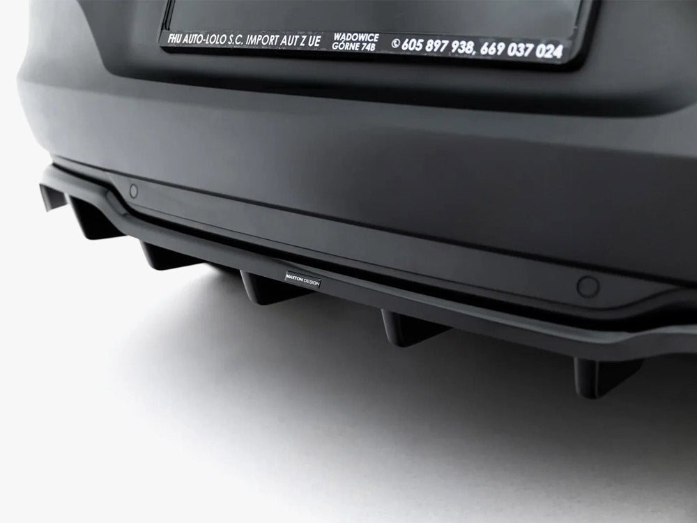 Maxton Design Rear Splitter (Vertical Bars) Opel Grandland Mk1