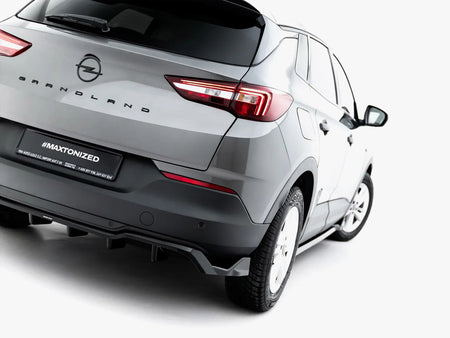 Maxton Design Rear Splitter (Vertical Bars) Opel Grandland Mk1