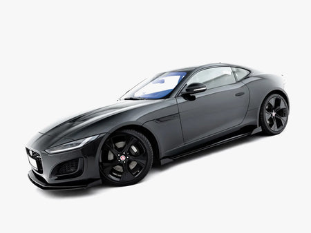 Maxton Design Street PRO Side Skirt Diffusers + Flaps Jaguar F-Type X152 Facelift 2