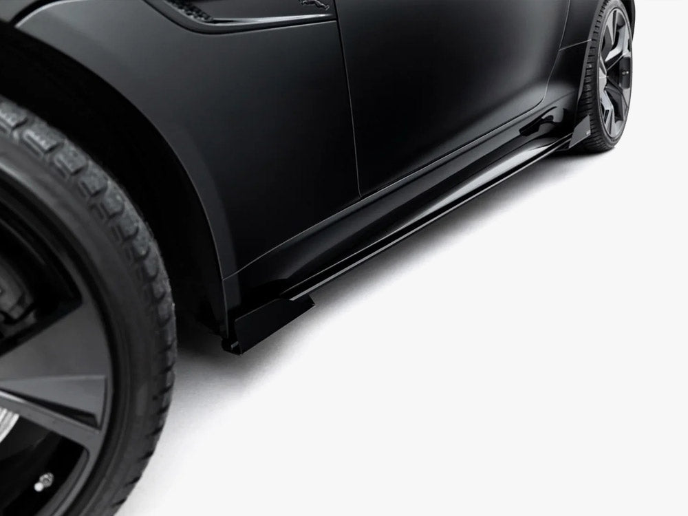 Maxton Design Street PRO Side Skirt Diffusers + Flaps Jaguar F-Type X152 Facelift 2