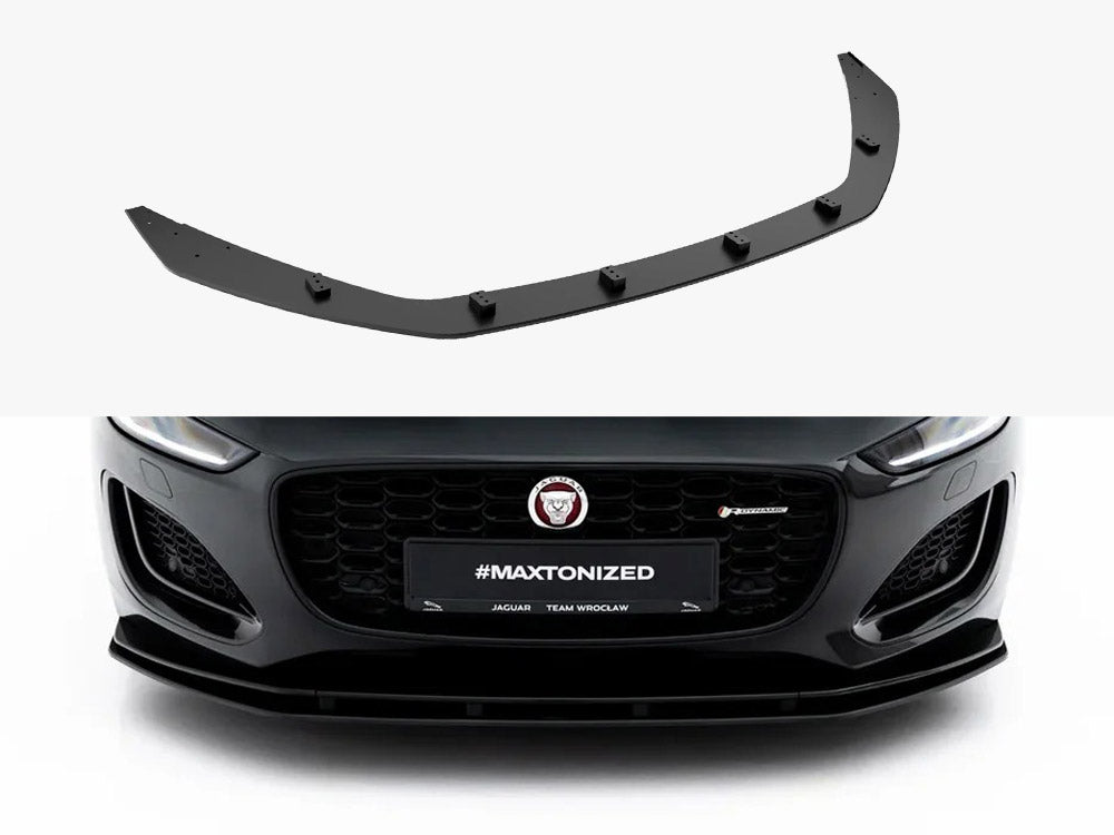 Maxton Design Street PRO Front Splitter Jaguar F-Type X152 Facelift 2
