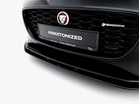 Maxton Design Street PRO Front Splitter Jaguar F-Type X152 Facelift 2