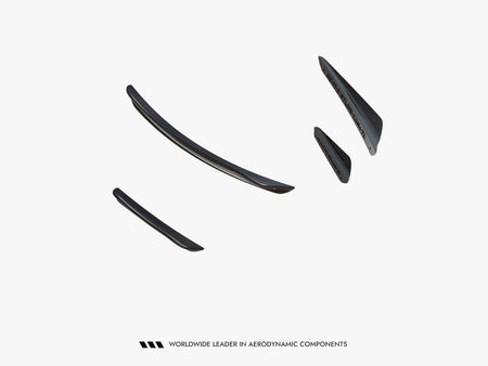 Maxton Design Front Bumper Wings (Canards) V.3 Ford Fiesta Mk8 ST / ST-Line