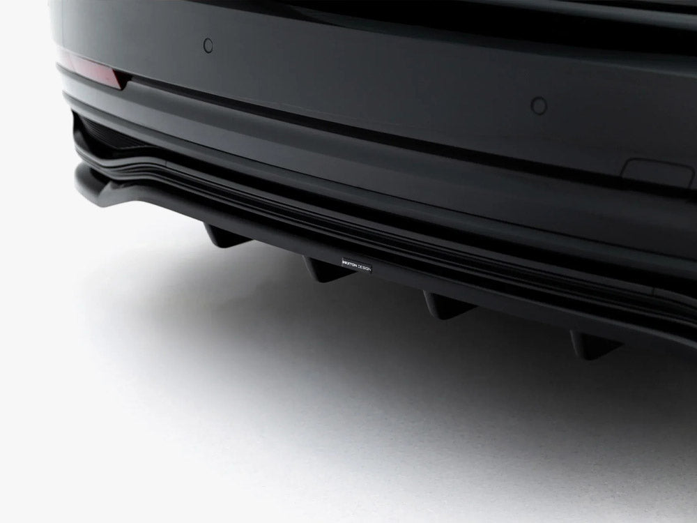Maxton Design Rear Splitter (Vertical Bars) Audi A8 S Line Long D5 Facelift