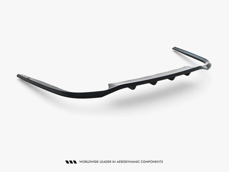 Maxton Design Rear Splitter (Vertical Bars) Audi A8 S Line Long D5 Facelift