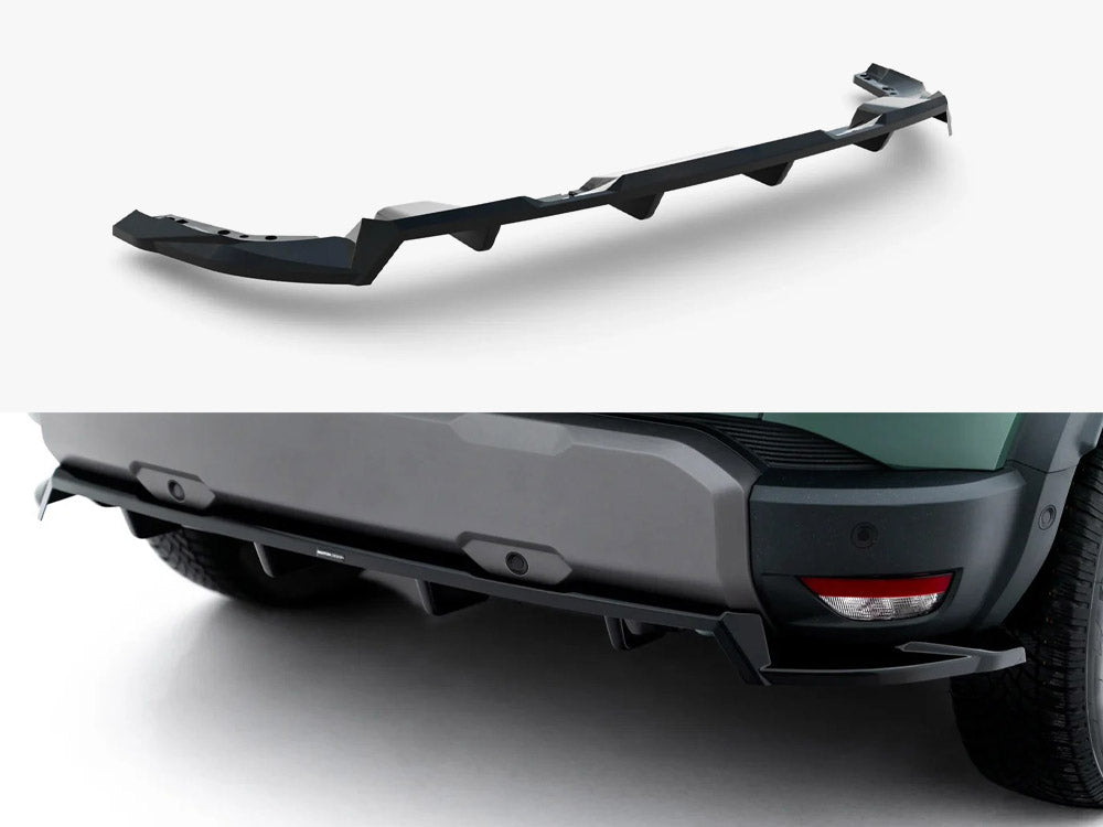 Maxton Design Rear Splitter (Vertical Bars) Dacia Duster Mk3