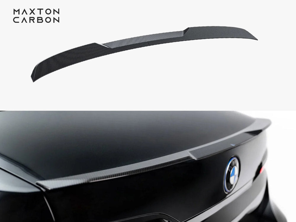 Maxton Design Prepreg Carbon Fiber Tailgate Spoiler (Lower) BMW 7 M-Pack / M760e / i7 M-Pack G70