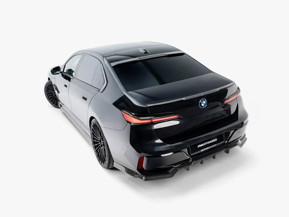 Maxton Design Prepreg Carbon Fiber Tailgate Spoiler (Lower) BMW 7 M-Pack / M760e / i7 M-Pack G70