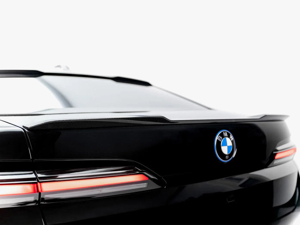 Maxton Design Prepreg Carbon Fiber Tailgate Spoiler (Lower) BMW 7 M-Pack / M760e / i7 M-Pack G70