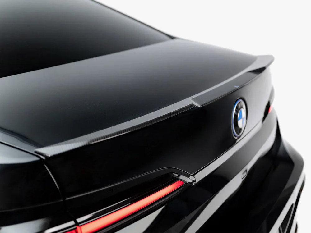 Maxton Design Prepreg Carbon Fiber Tailgate Spoiler (Lower) BMW 7 M-Pack / M760e / i7 M-Pack G70