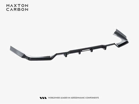 Maxton Design Prepreg Carbon Fiber Rear Splitter (Vertical Bars) BMW 7 M-Pack / i7 M-Pack G70