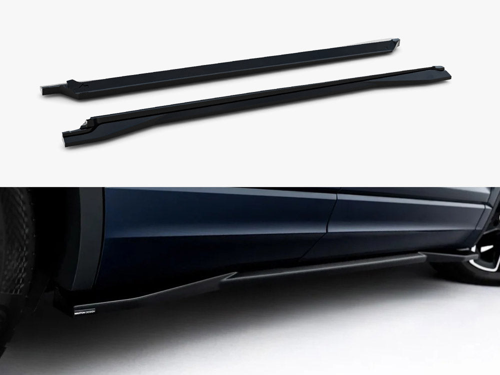 Maxton Design Side Skirt Diffusers Volkswagen Touareg Elegance Mk3 Facelift
