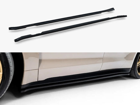 Maxton Design Side Skirt Diffusers Porsche Taycan / Taycan 4 / Taycan 4S / Taycan GTS Mk1