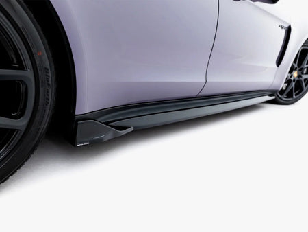 Maxton Design Side Skirt Diffusers Porsche Panamera 4 / 4S E-Hybrid / 4 E-Hybrid 972