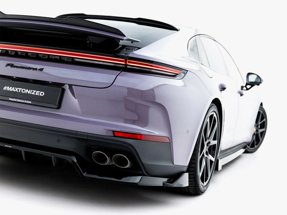 Maxton Design Rear Splitter (Vertical Bars) Porsche Panamera 4 / 4S E-Hybrid / 4 E-Hybrid 972