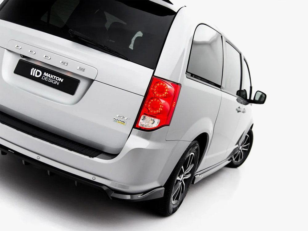 Maxton Design Rear Splitter (Vertical Bars) Dodge Grand Caravan Mk5 Facelift