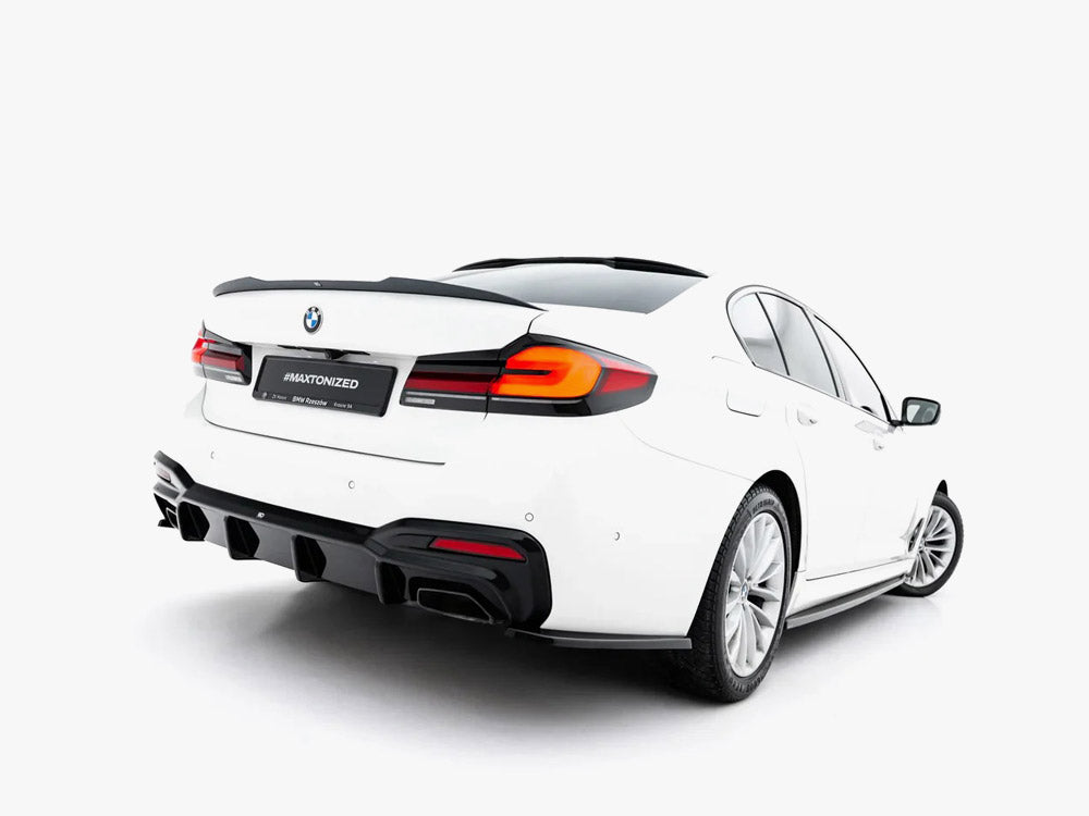 Maxton Design Rear Side Splitters V.2 BMW 5 M-Pack Sedan / Touring G30 / G31 / G30 Facelift / G31 Facelift