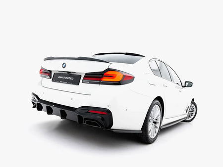 Maxton Design Rear Side Splitters V.2 BMW 5 M-Pack Sedan / Touring G30 / G31 / G30 Facelift / G31 Facelift