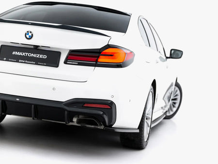 Maxton Design Rear Side Splitters V.2 BMW 5 M-Pack Sedan / Touring G30 / G31 / G30 Facelift / G31 Facelift