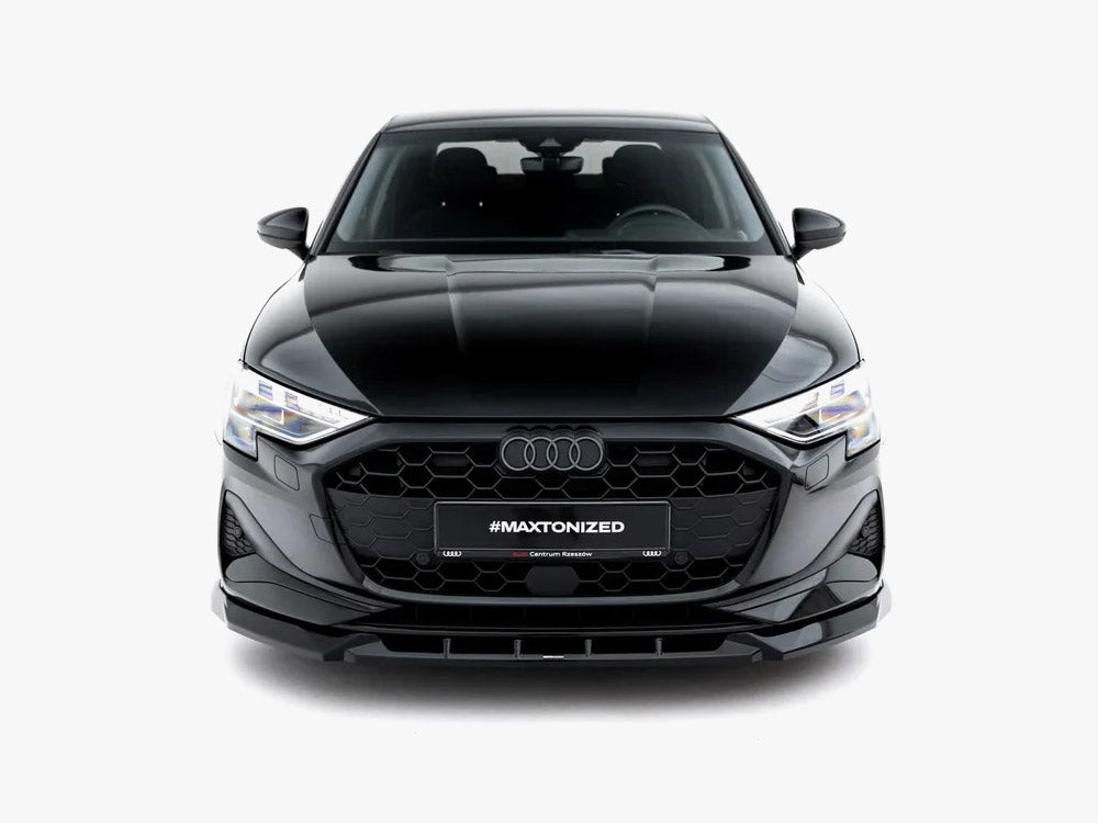 Maxton Design Front Splitter V.1 Audi A3 Sedan 8Y Facelift
