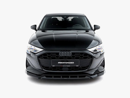 Maxton Design Front Splitter V.1 Audi A3 Sedan 8Y Facelift