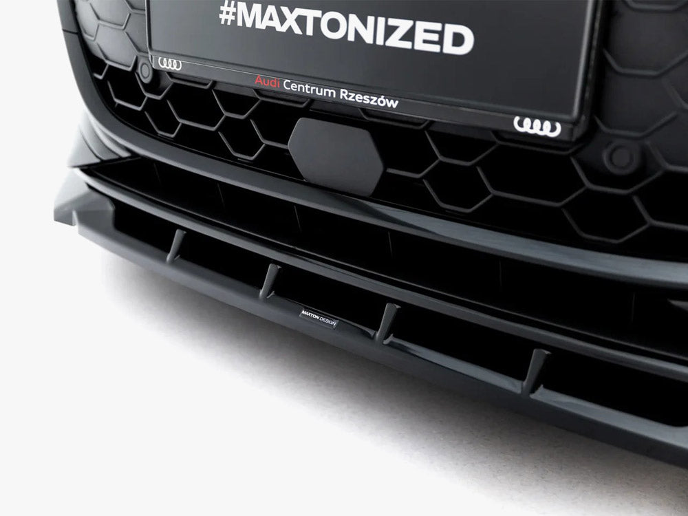 Maxton Design Front Splitter V.1 Audi A3 Sedan 8Y Facelift