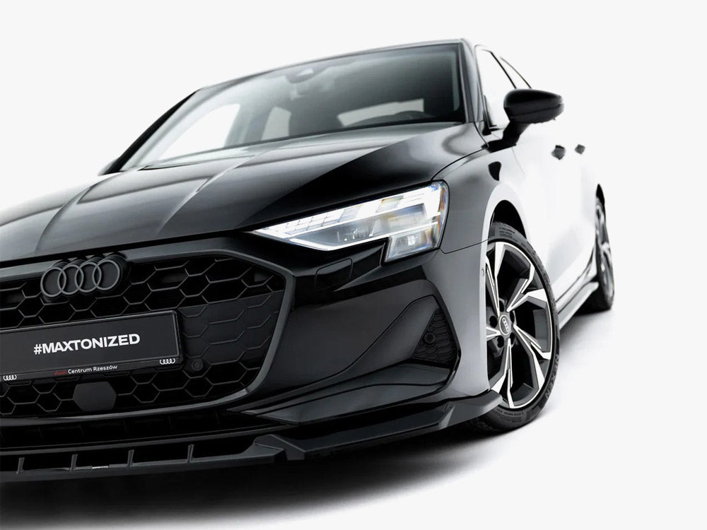 Maxton Design Front Splitter V.1 Audi A3 Sedan 8Y Facelift