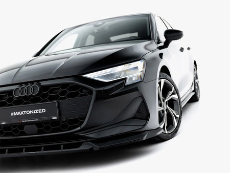 Maxton Design Front Splitter V.1 Audi A3 Sedan 8Y Facelift