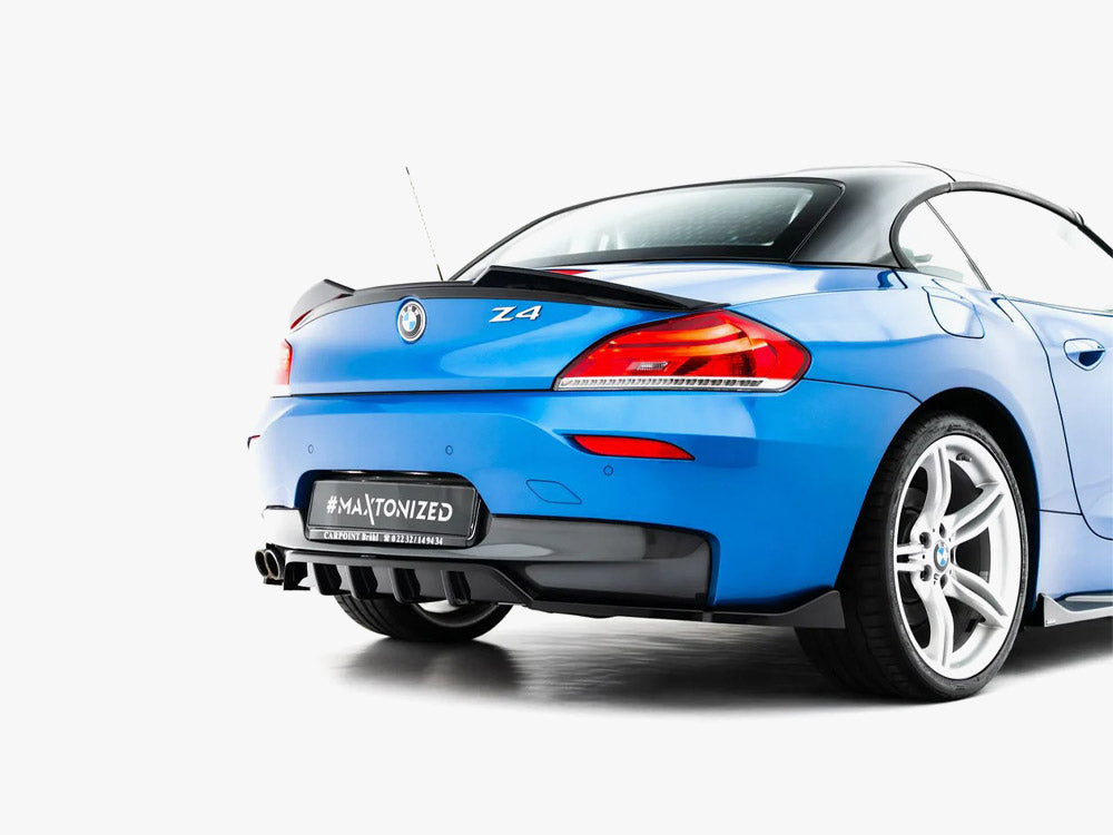 Maxton Design Rear Splitter (Vertical Bars) V.2 BMW Z4 M-Pack E89 Facelift