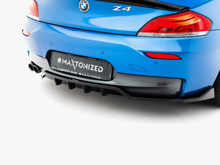 Maxton Design Rear Splitter (Vertical Bars) V.2 BMW Z4 M-Pack E89 Facelift
