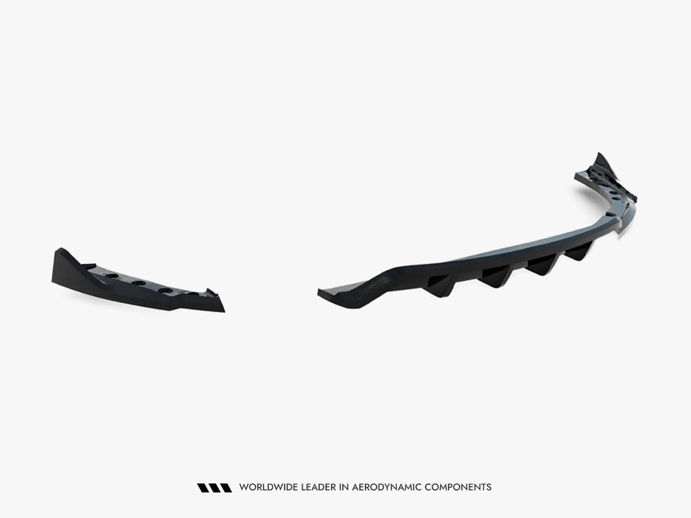 Maxton Design Rear Splitter (Vertical Bars) V.2 BMW Z4 M-Pack E89 Facelift