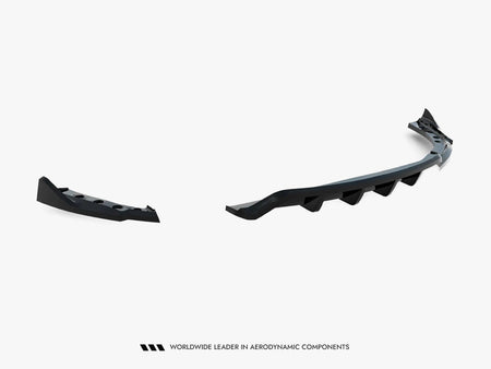 Maxton Design Rear Splitter (Vertical Bars) V.2 BMW Z4 M-Pack E89 Facelift