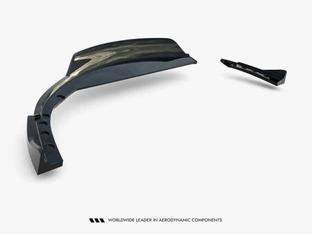 Maxton Design Rear Splitter (Vertical Bars) V.2 BMW Z4 M-Pack E89 Facelift