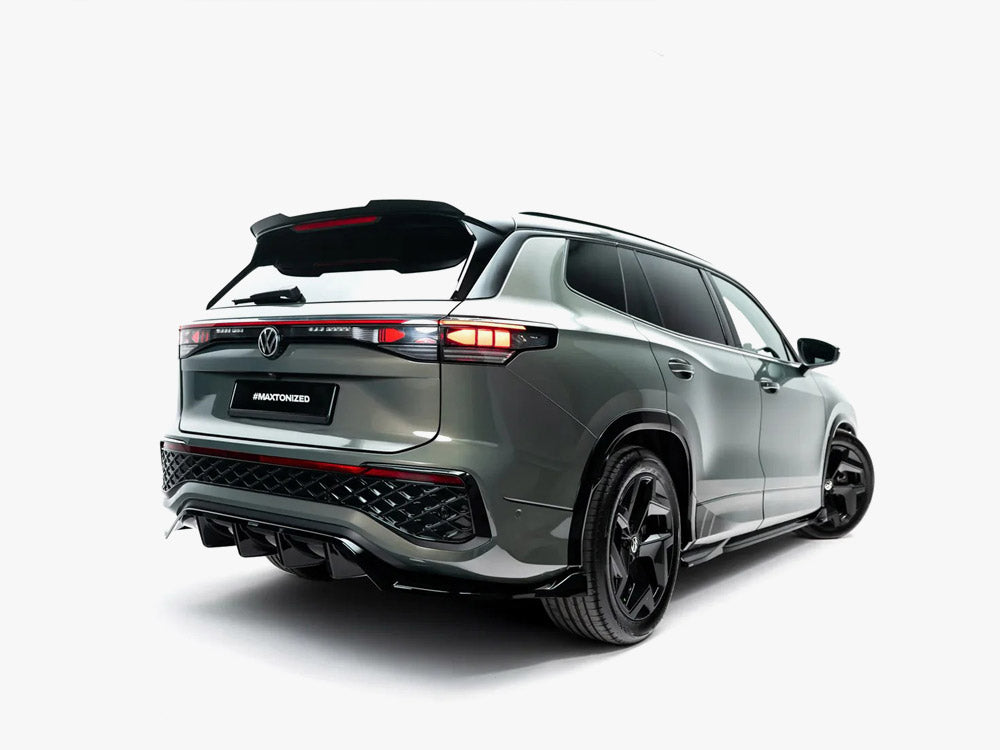 Maxton Design Rear Splitter (Vertical Bars) Volkswagen Tayron R-Line Mk1