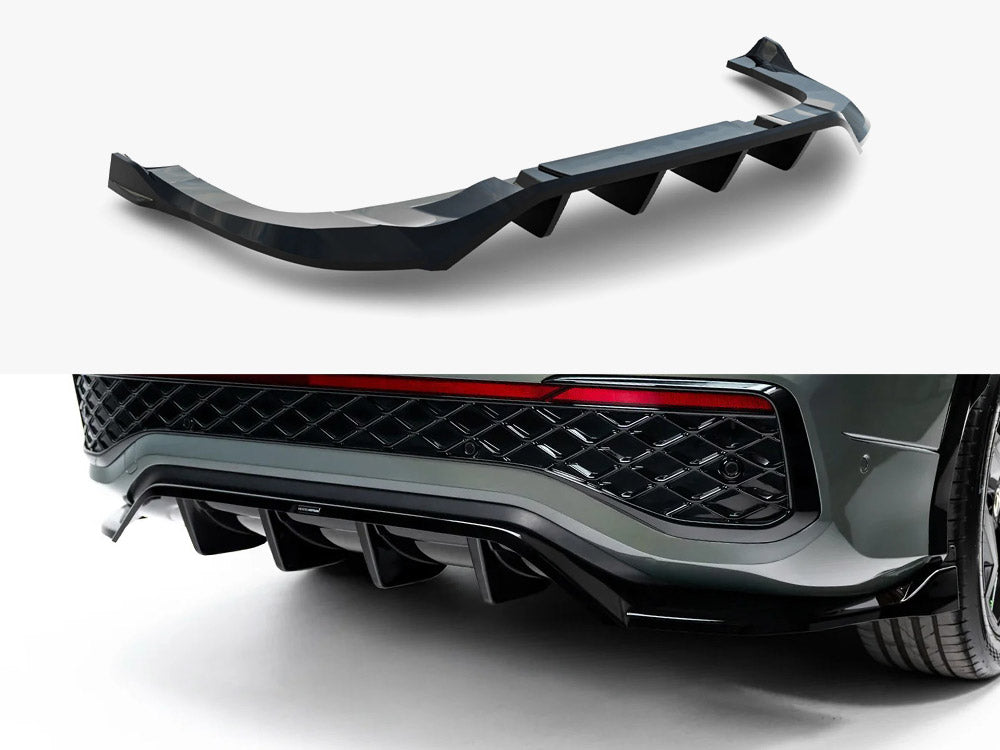 Maxton Design Rear Splitter (Vertical Bars) Volkswagen Tayron R-Line Mk1
