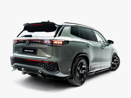 Maxton Design Rear Splitter (Vertical Bars) Volkswagen Tayron R-Line Mk1