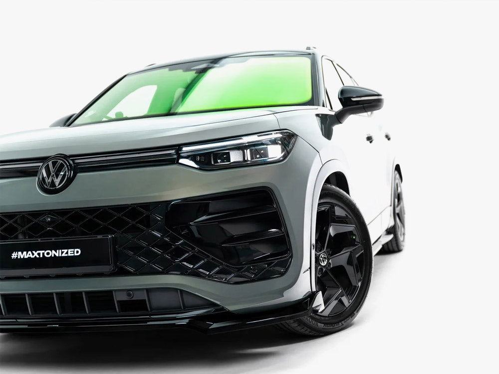 Maxton Design Front Splitter V.1 Volkswagen Tayron R-Line Mk1