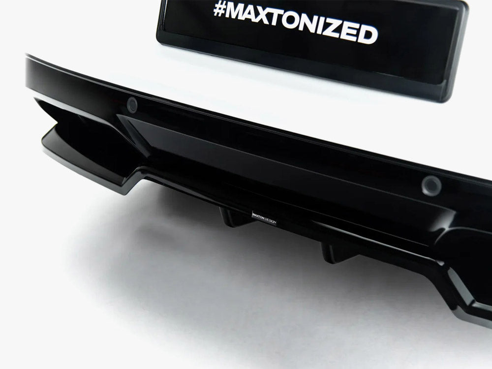 Maxton Design Rear Splitter (Vertical Bars) Volkswagen T-Roc R-Line Mk2