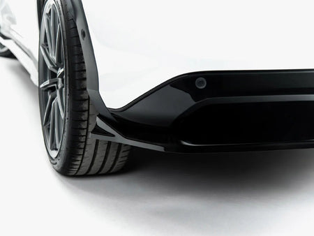 Maxton Design Rear Splitter (Vertical Bars) Volkswagen T-Roc R-Line Mk2