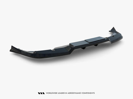 Maxton Design Rear Splitter (Vertical Bars) Volkswagen T-Roc R-Line Mk2