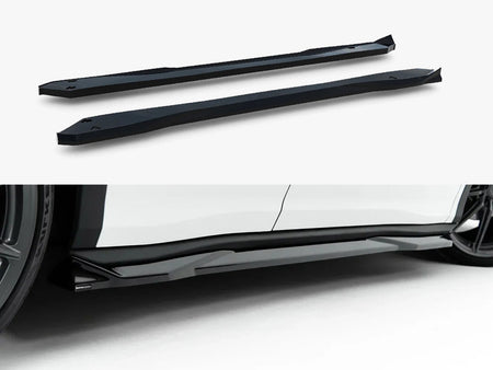 Maxton Design Side Skirt Diffusers Volkswagen T-Roc R-Line Mk2