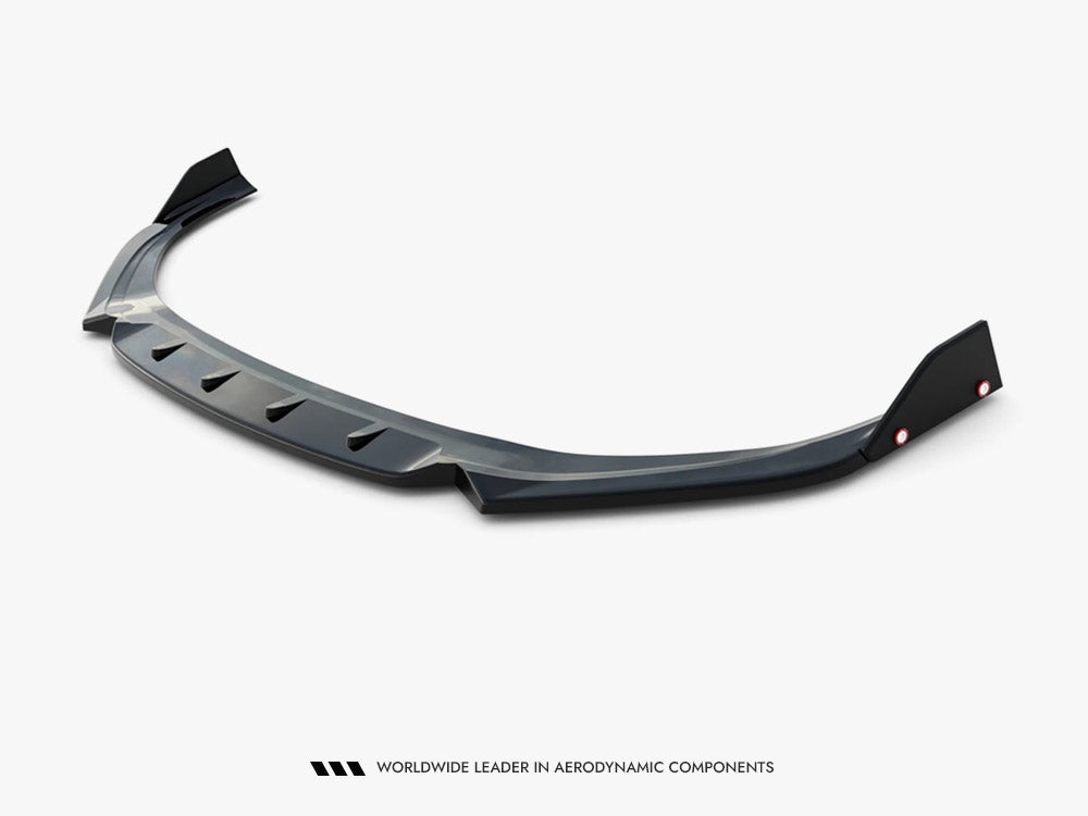 Maxton Design Front Splitter V.1 + Flaps Hyundai i30 N / N Line Wagon Mk3 Facelift