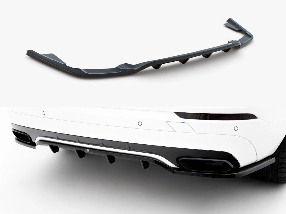 Maxton Design Rear Splitter (Vertical Bars) Volvo XC60 Mk2 R-Design