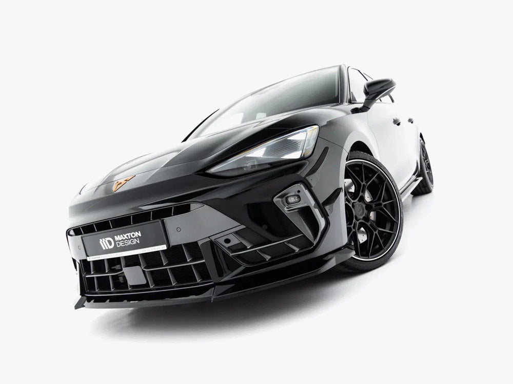 Maxton Design Front Splitter V.2 CUPRA Leon Hatchback Mk1 Facelift