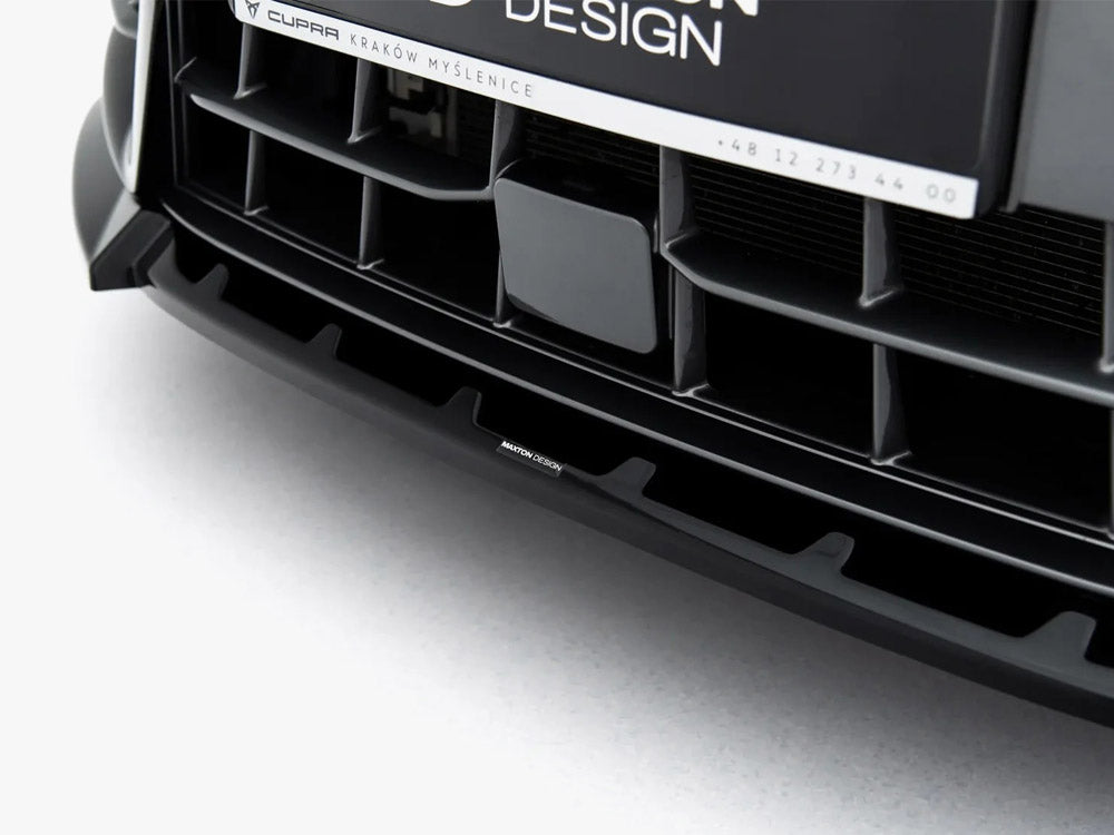 Maxton Design Front Splitter V.2 CUPRA Leon Hatchback Mk1 Facelift