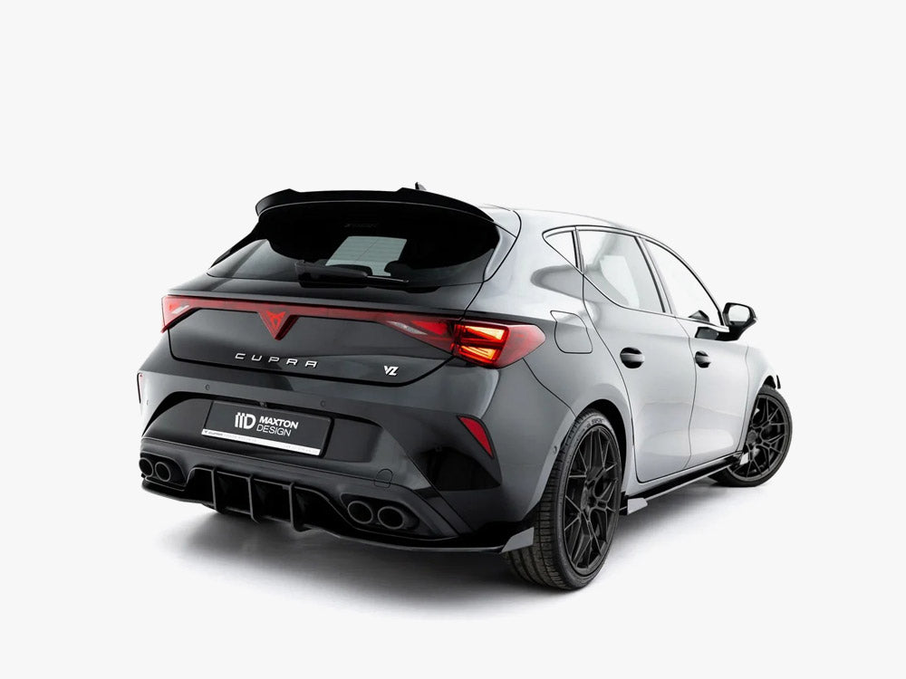 Maxton Design Street PRO Rear Diffuser + Flaps CUPRA Leon Hatchback Mk1 Facelift